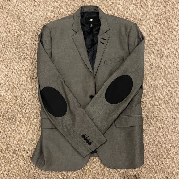 H&M Suits & Blazers Hm Mens Gray Suit Poshmark
